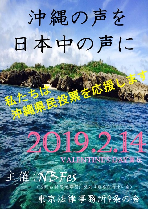 20190214辺野古宣伝ビラ
