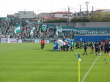 間もなく試合開始