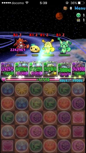 モバまと魂 パズドラ