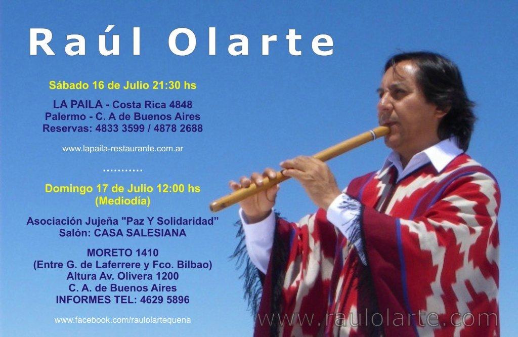 Proximos Conciertos 16 y 17 Julio