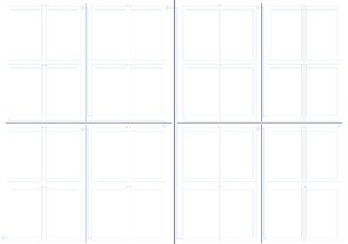 ちびネーム用紙dl まんがの時間