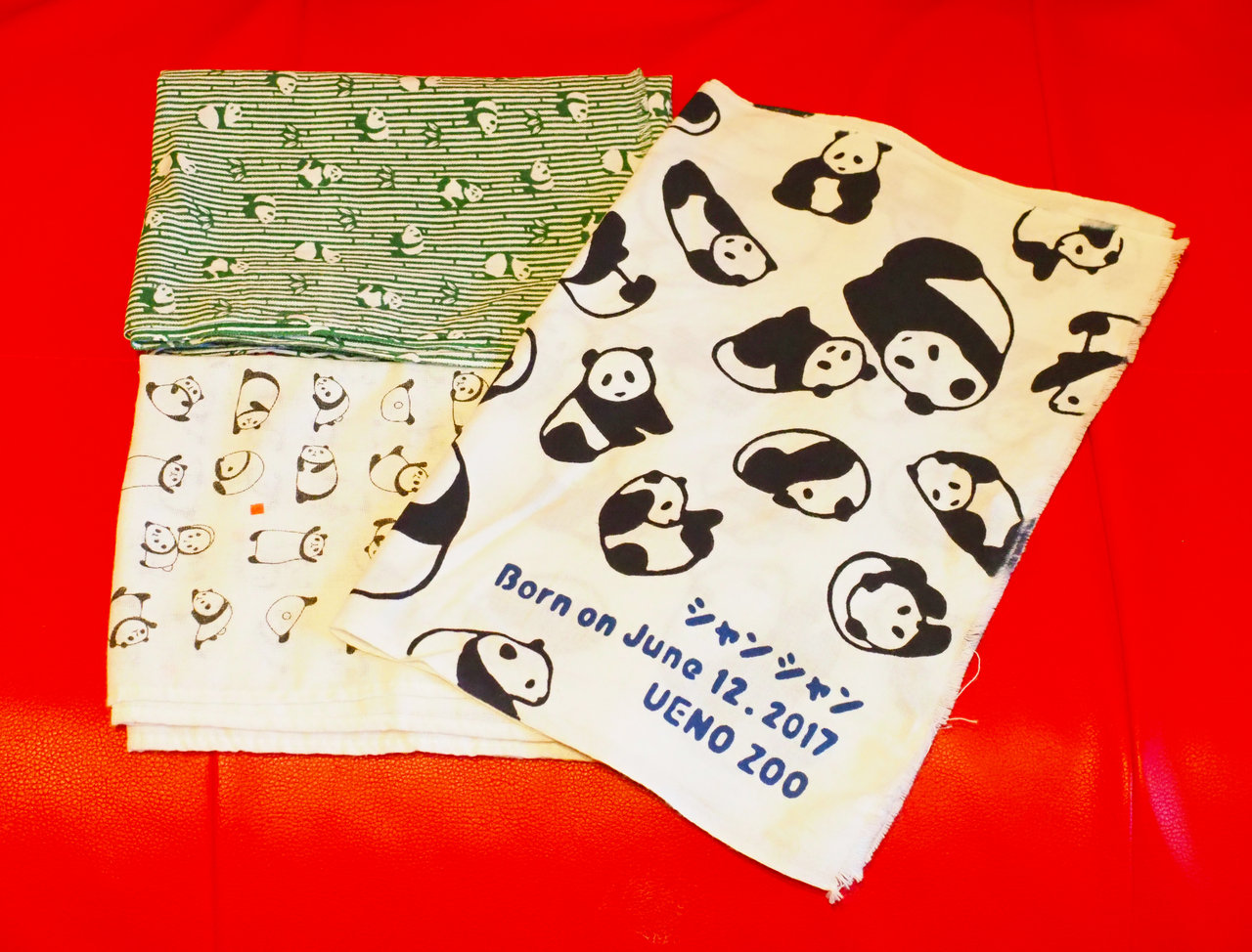 シャンシャン手ぬぐいP9042945