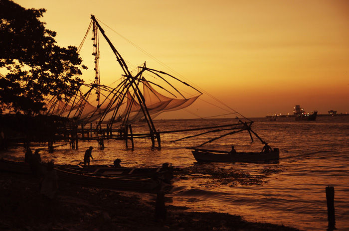 チャイニーズフィッシングの夕焼け700