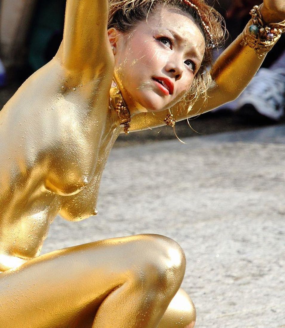  金粉 無修正 大須 大道町人祭 金粉ショー | 萌・エロ！♥