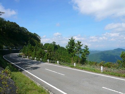 高野龍神スカイライン ワインディング 写真