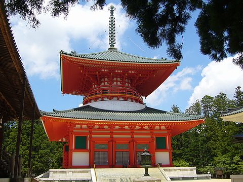 高野山 根本大塔 写真