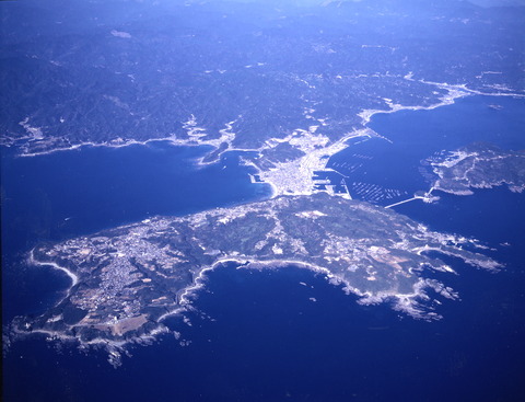 潮岬 航空写真