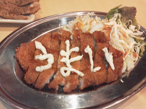 豚カツセットの豚カツ