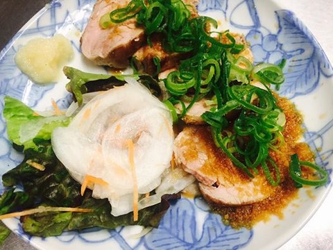 豚ヘレ肉を使った夏にピッタリのおつまみ