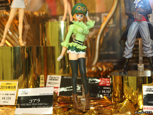 フィギュアーツZERO コアラ ONE PIECE FILM GOLD ver. 参考展示