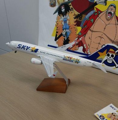 ワンピースジェット就航！ ワンピース × スカイマーク コラボジェット