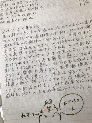 ただっちの汚いノート