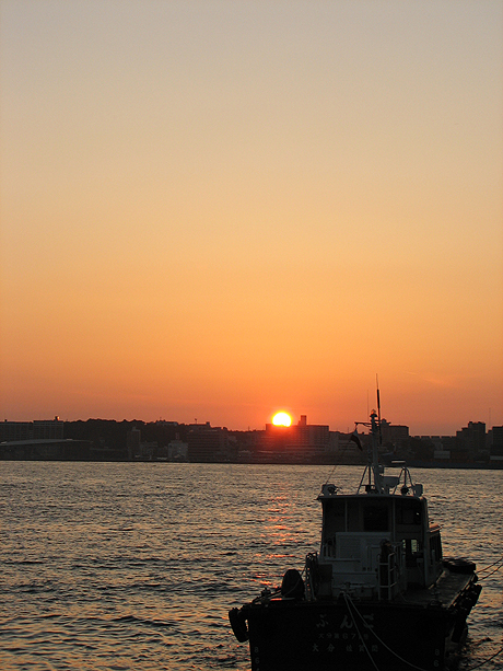 門司港の夕景