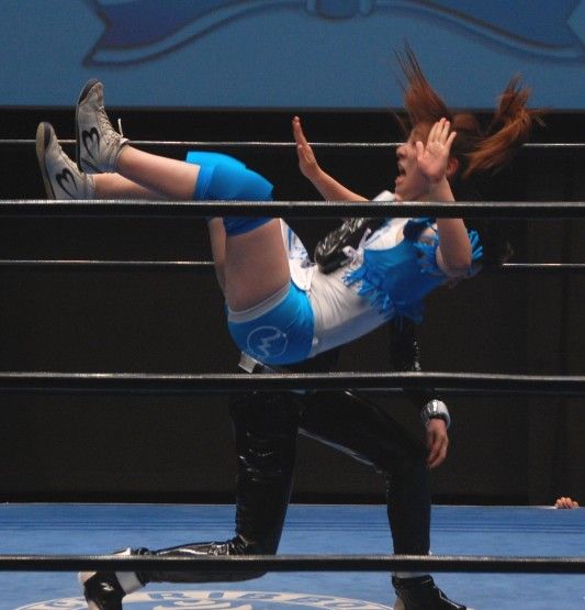 アイアンクローから、投げの態勢に移行する。しかし、アイアンクローSHは未... ガトーアイス・チ