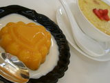 15 laiwaheen mango & ichigo puddings
