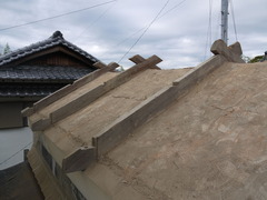 蔵の屋根