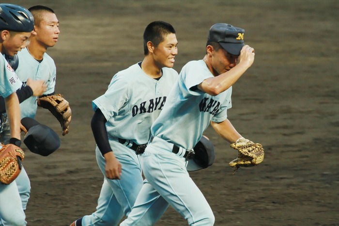 岡山県 岡山南高校 高校野球 野球部 公式戦用ユニフォーム 岡山県 岡山