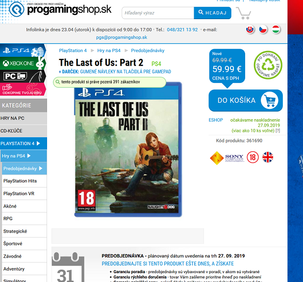 The Last of Us- Part 2 - PS4 - 190423-072654
