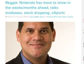 Reggie- Nintendo
