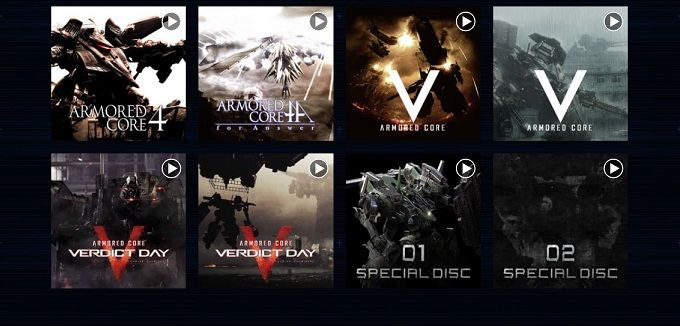 ARMORED CORE 20th ANNIVERSARY SOUND REQUEST