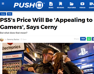 PS5's Price