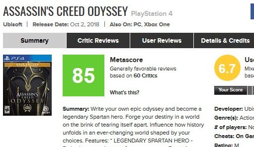 Assassin's Creed Odyssey