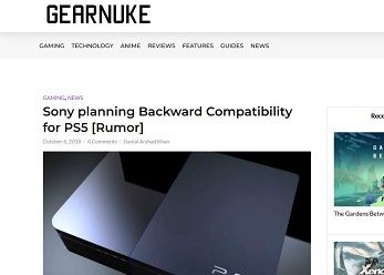 Sony planning