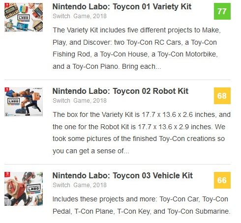 nintendo labo -