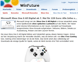 Microsoft Xbox One S