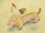 鶏と犬 〔January 1,2006〕