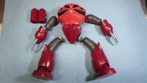 【旧キット】1/144シャア専用ズゴック　ガンプラ　ジャンク　組立済み 旧キット】1/144シャア専用ズゴック ガンプラ ジャンク 組立済み