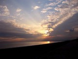 夕日