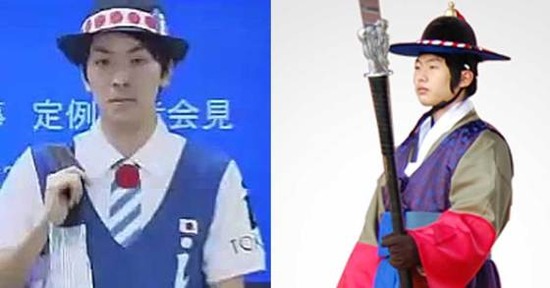舛添要一「東京五輪ボランティア制服は韓国宮廷門番の制服がモチーフ」韓国側が認めるｗｗｗｗｗｗｗｗｗｗ