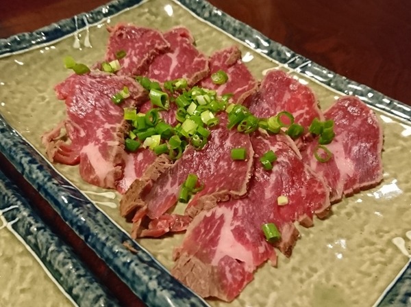 牛タタキ。