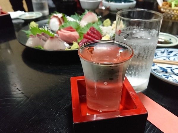 日本酒で。