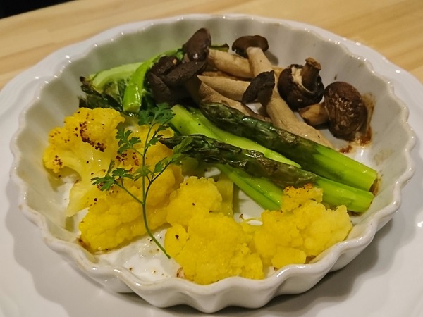 バーニャカウダ風。