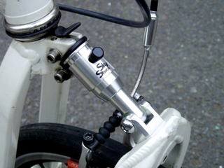折りたたみ自転車リアショックマウンテンバイクエアアブソーバー空気圧アブソーバーマウンテン折りたたみショックサイクリング部分 折り畳み自転車のサスを交換しました！  ところで「感謝の気持ち」って（爆） : 東葛人的道楽 折りたたみ自転車リアショック交換用空気圧アブソーバーマウンテンバイクスクーターアクセサリー空気圧アブソーバー