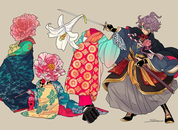 刀剣乱舞 とある審神者の歌仙兼定イラスト とうらぶ速報 刀剣乱舞まとめブログ