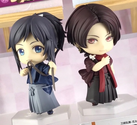 刀剣乱舞 ねんどろいどこ で 大和守安定 加州清光 花丸 内番コーデ の色彩原型初公開 とうらぶ速報 刀剣乱舞まとめブログ