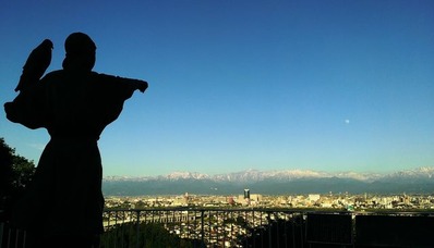 呉羽山山頂