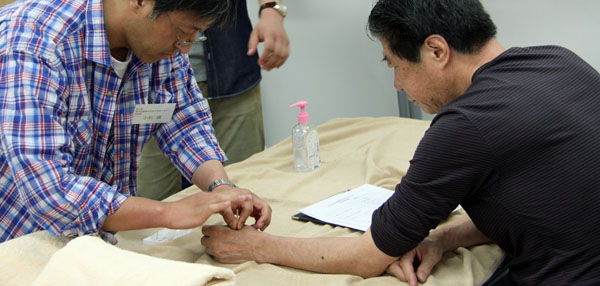 鍼灸実技試験2