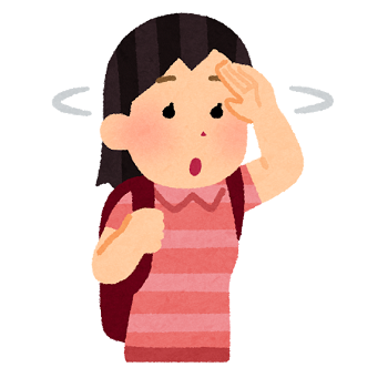 探す女の人