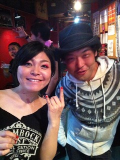 佐々木卓馬さんと。