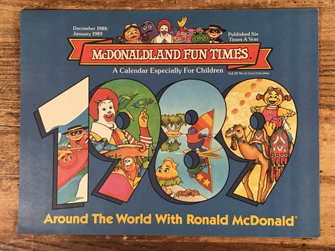 Vintage McDonaldland Fun Times “Around The World” Magazine (4)