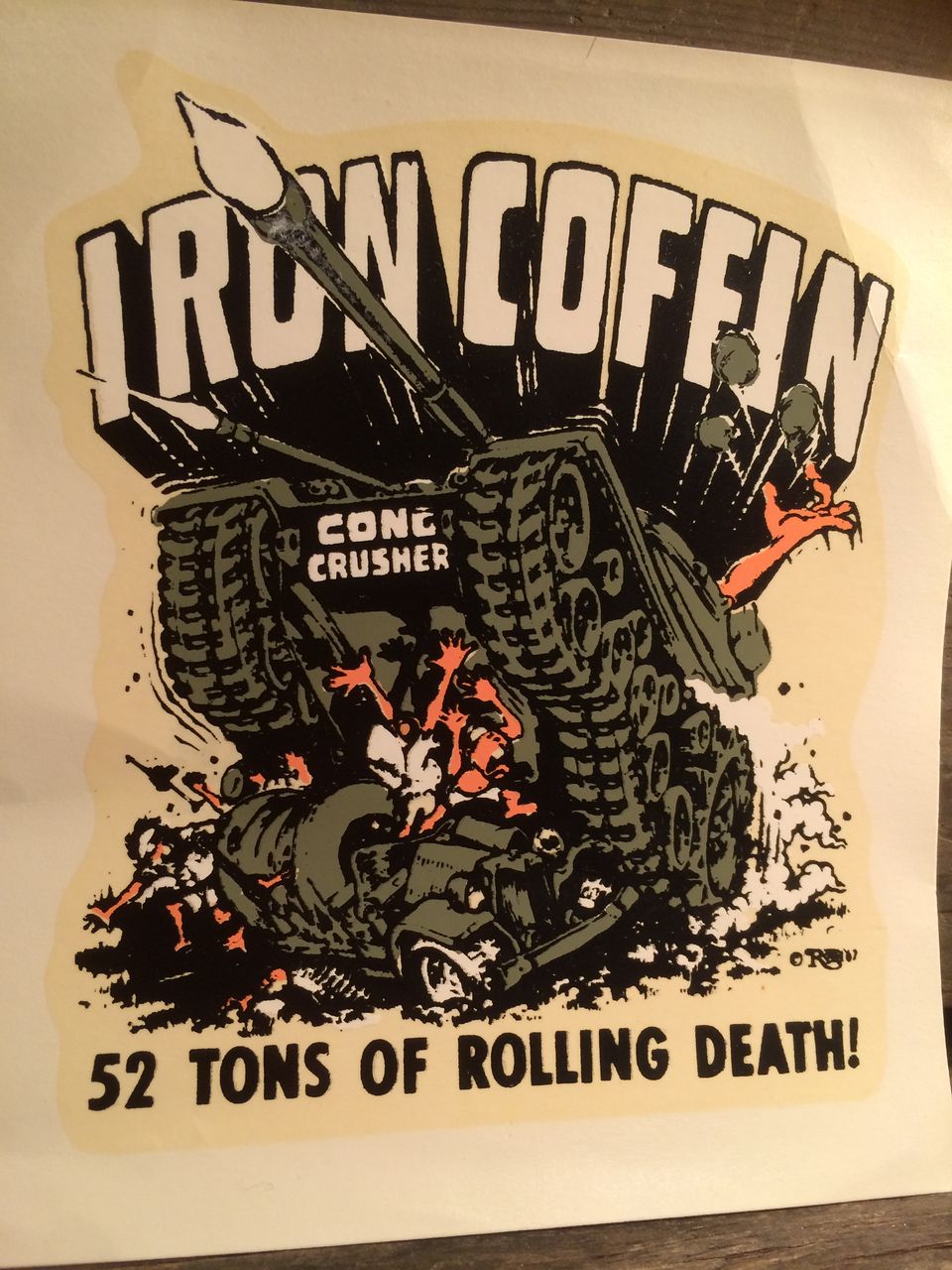 ビンテージ ED ROTH WATERDECAL エドロス 水貼りシール - 通販