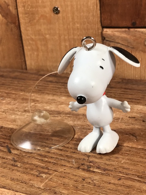 Vintage Peanuts Snoopy Bendable PVC Figure Ornament (2)