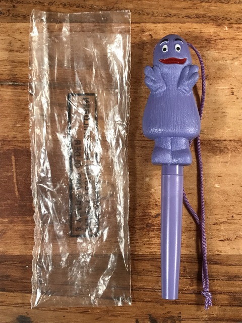 Vintage McDonald's “Grimace” Plastic Ballpoint Pen (1)