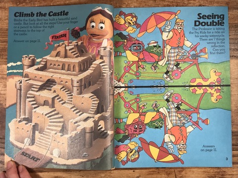 Vintage McDonaldland Fun Times Magazine (9)