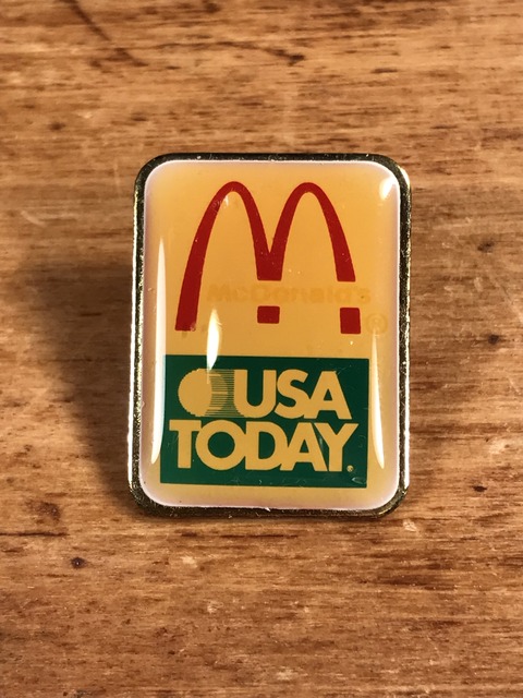 Vintage McDonald's “USA Today” Enamel Pins (1)