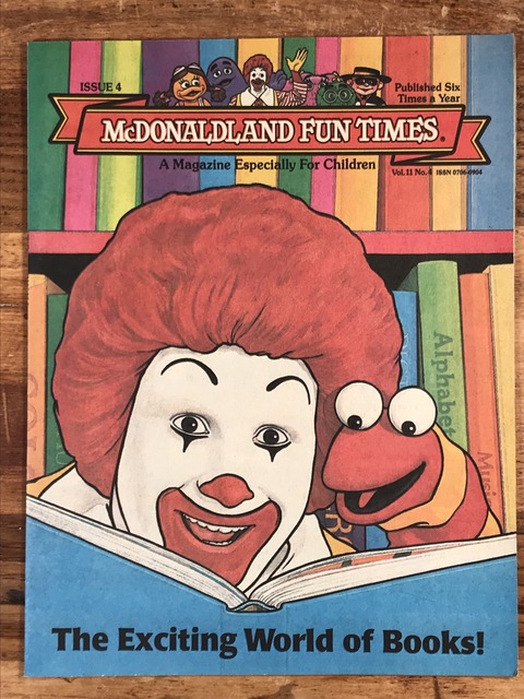 Vintage McDonaldland Fun Times Magazine (1)
